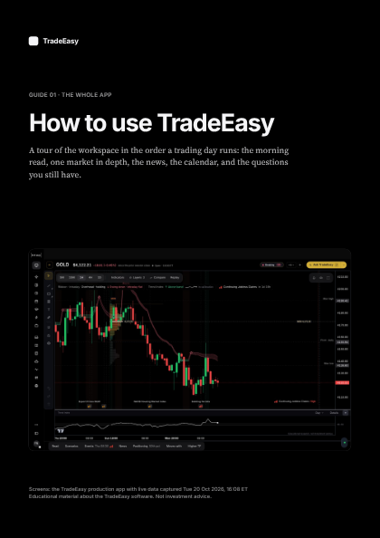 Cover of the guide “How to use TradeEasy”